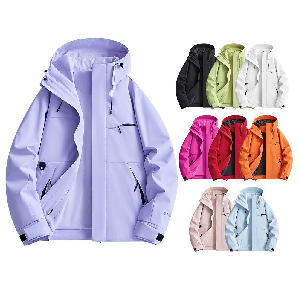 Fishing Kit Compact - Veste de randonnée imperméable pour femme,
