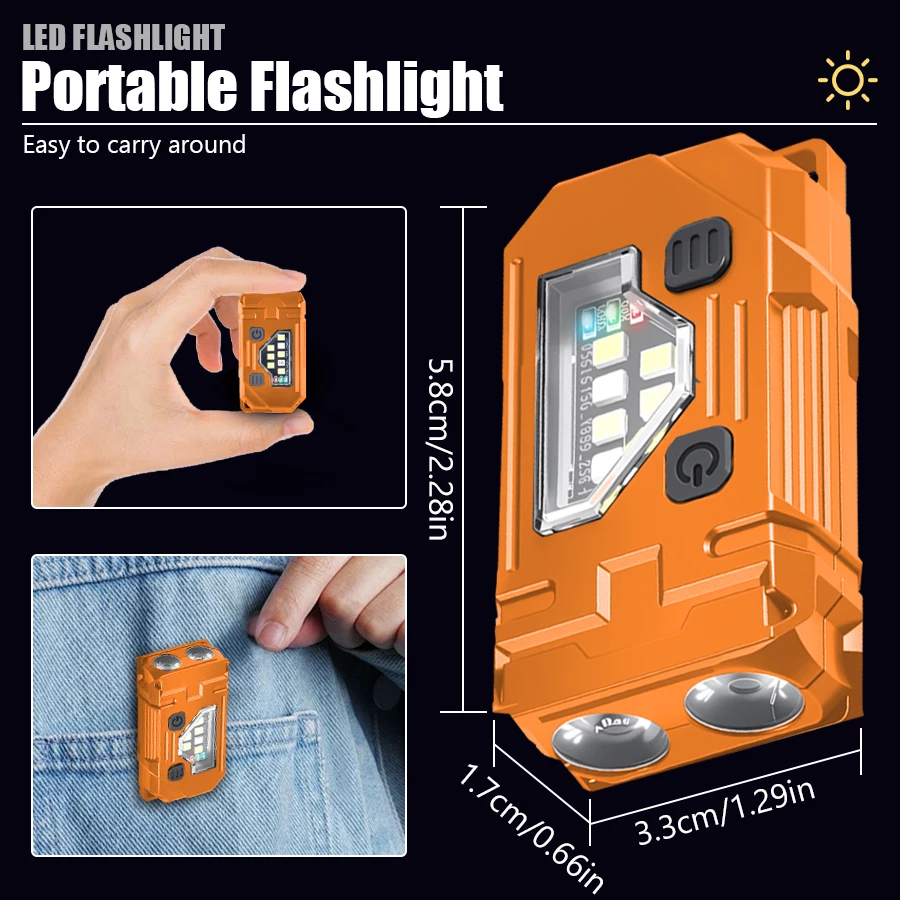 Mini porte-clés EDC lampe de p - Fishing Kit Compact avis et prix