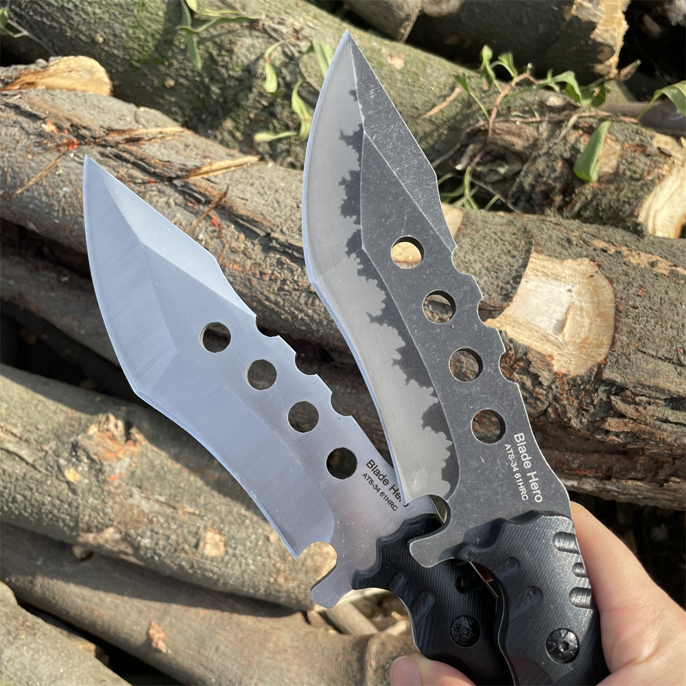 Couteau de poche à lame pleine - Bushcraft Knife Fixed avis et prix