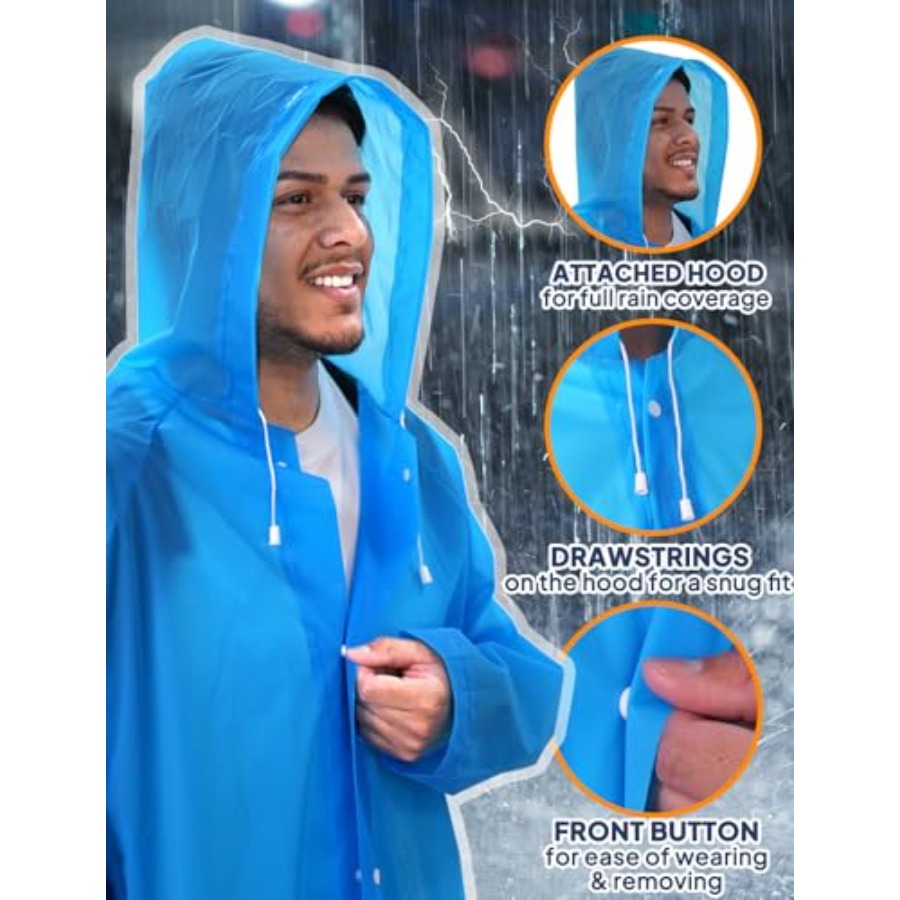 ANYOO Lot de 2 ponchos de plui - Emergency Poncho Rain avis et prix