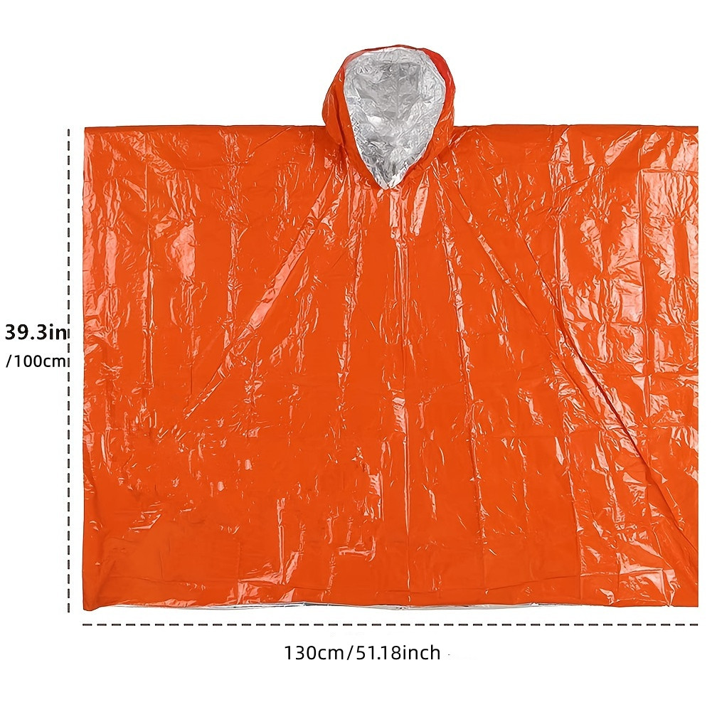 Poncho de pluie jetable d'urge - Emergency Poncho Rain avis et prix